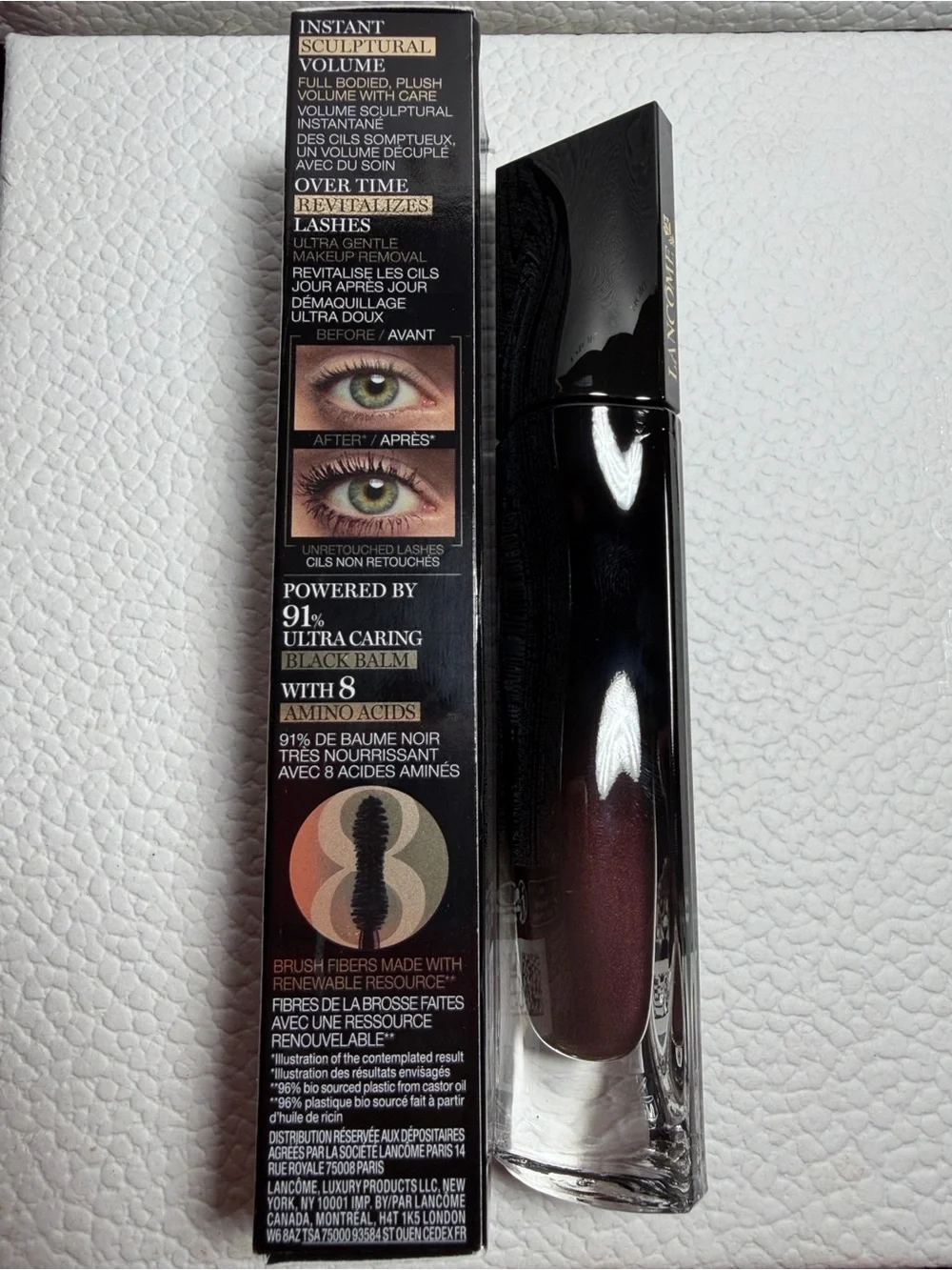 Lancôme Le 8 Hypnose Volumizing Mascara - Black and Deep Burgundy